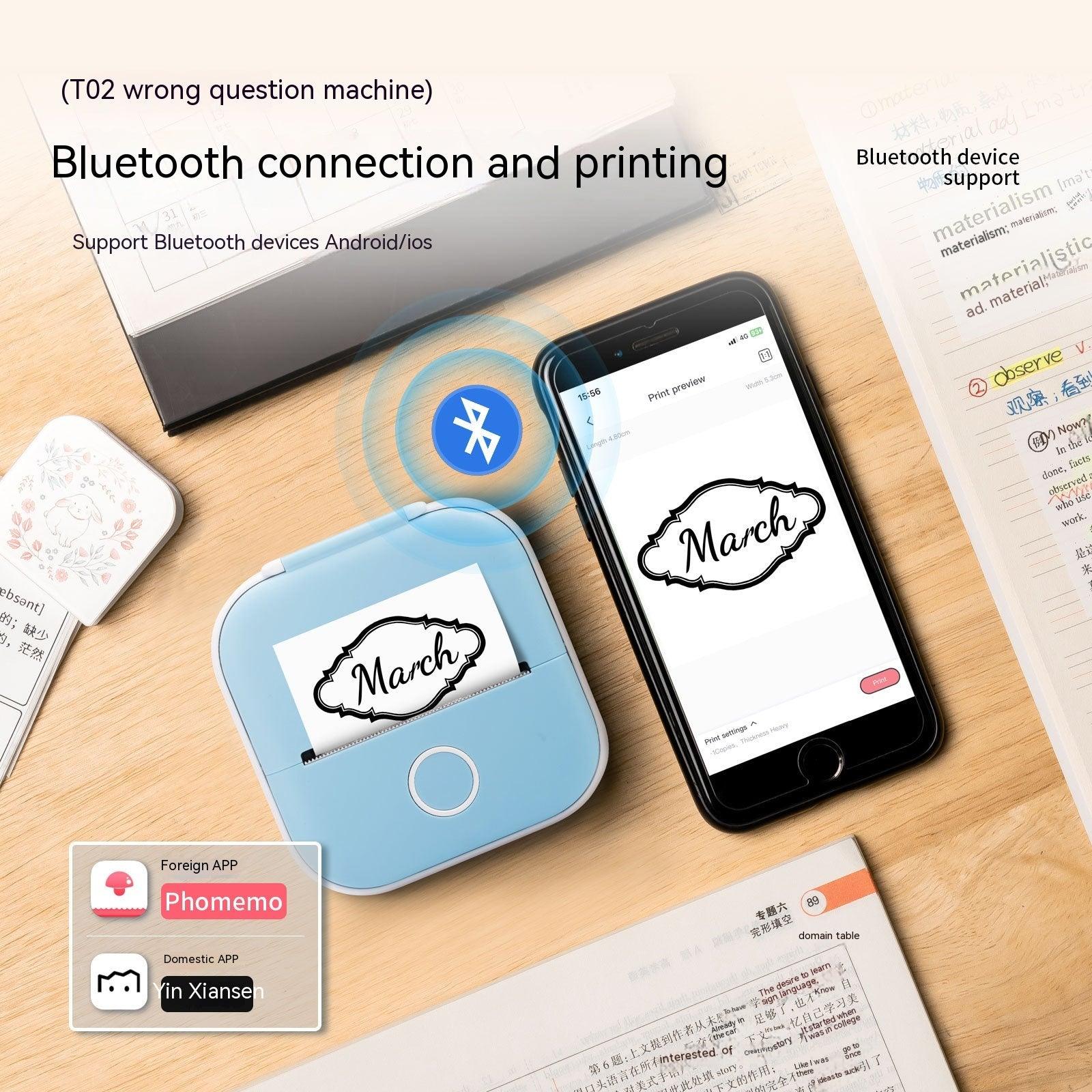 PocketPrint™ - Bluetooth Label Printer - MINDGAD